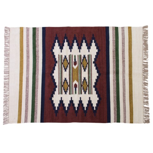 東谷 キリムラグ 北欧風のおしゃれなカフェ風デザインラグマット(TTR-106C) メーカー在庫品の通販は