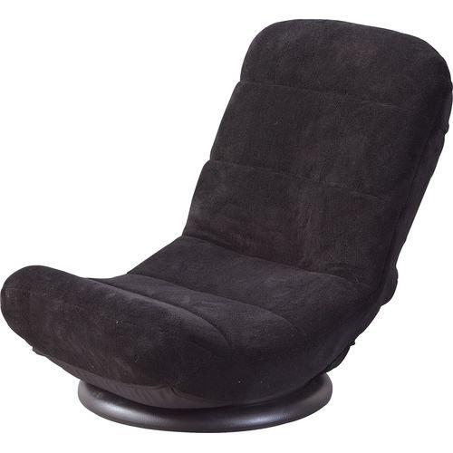 東谷 コンパクト回転チェア ブラック(RKC-176BK) メーカー在庫品