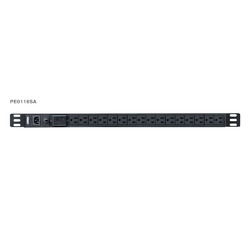 ＡＴＥＮ ラック用電源タップ(0U/100V/15A/NEMA 16ポート/サージ保護回路)(PE0116SA) 取り寄せ商品 23,968円