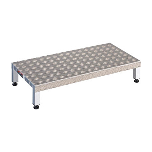 ＴＲＵＳＣＯ 高床用アルミ製ステップ 900×450×H190-220 1台(TFSH-0945AL) 取り寄せ商品 59,962円