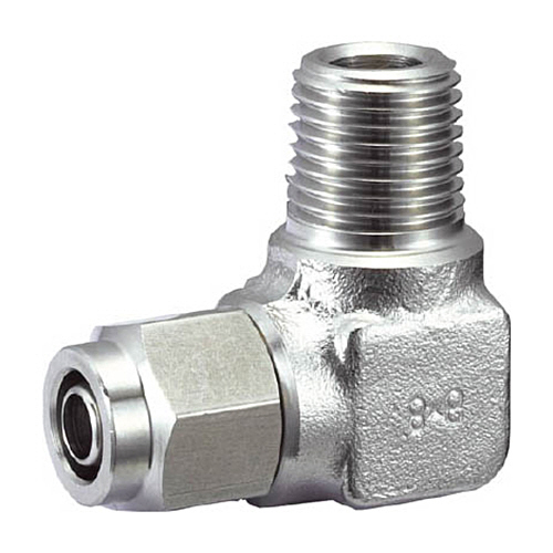 ＴＲＵＳＣＯ SUSメイルエルボ 適用径12×10ねじR3/8 1個(TS12-03ML) 目安在庫=○