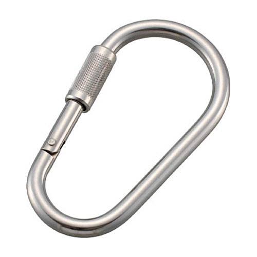 ＴＲＵＳＣＯ リングキャッチ カラビナジャンボ(環付) ステンレス製 12mm 1個(TKBJ12B) 目安在庫=○