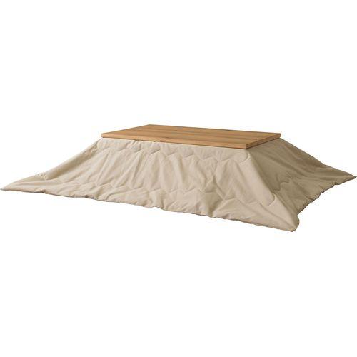 東谷 薄掛けコタツ布団 長方形 ベージュ(KK-162BE) メーカー在庫品の通販は