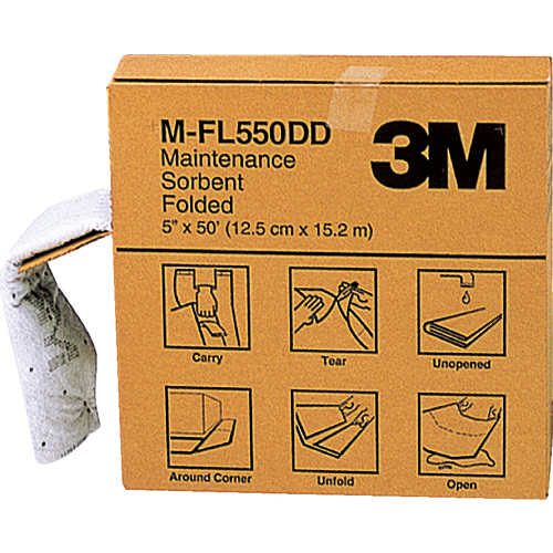 ３Ｍ メンテナンスソーベント(フォールデッド)127mm×15.2m 1箱(M-FL550DD) 取り寄せ商品 11,699円