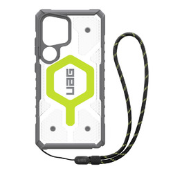 Ｕｒｂａｎ　Ａｒｍｏｒ　Ｇｅａｒ Galaxy S25Ultra用 マグネット PATHFINDER CLEAR アクティブネオン(UAG-GLXS25U-MS-AN/L) 取り寄せ商品