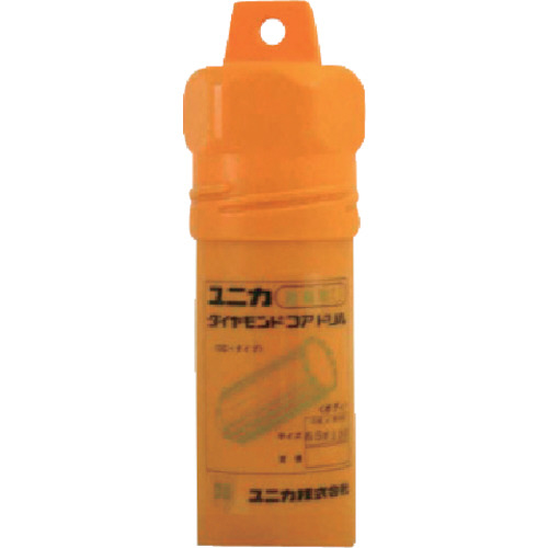 ユニカ 湿式ダイヤコアドリルボディ 75mm 1本(DC-75B) 取り寄せ商品
