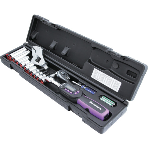 スエカゲツール Pro-Auto 差替式デジタルトルクレンチ 14点セット 1セット(WPC-085SET) 取り寄せ商品