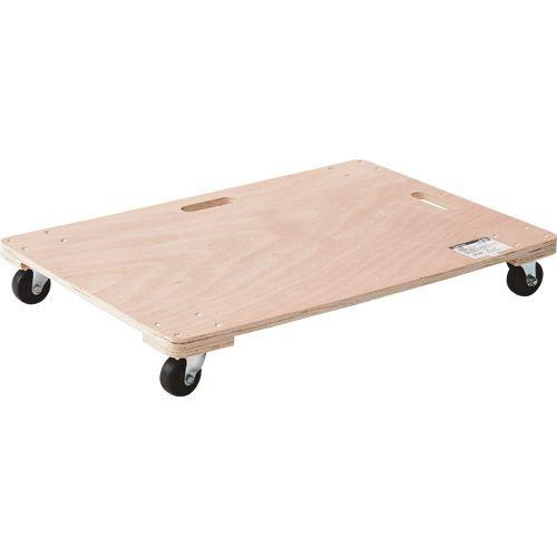 山善(YAMAZEN) 木製平台車 900×600mm 1台(WD-9060) 目安在庫=○