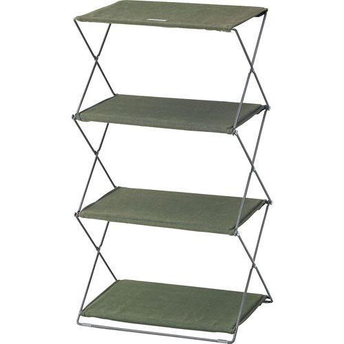 東谷 フォールディングシェルフ3D(MIP-94GR) メーカー在庫品