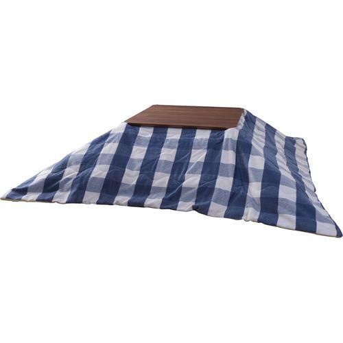 東谷 薄掛コタツ布団 正方形(KK-165BL) メーカー在庫品