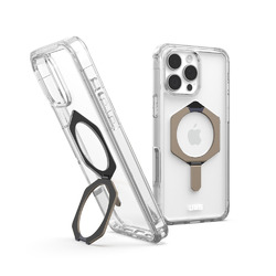 Ｕｒｂａｎ　Ａｒｍｏｒ　Ｇｅａｒ iPhone 16 Pro Max用 MAGSAFE対応 PLYO XTE クリア/チタン(UAG-IPH24LA-YXM-C/T) 取り寄せ商品