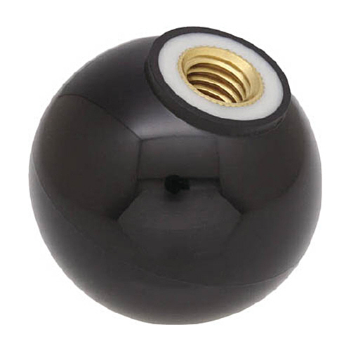 ＴＲＵＳＣＯ 樹脂製握り玉 金具付黒 32×M10mm 1箱(20個)(TPC3210BK) 取り寄せ商品 7,190円