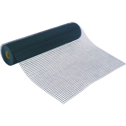 ＴＲＵＳＣＯ 多目的樹脂ネット グリーン1m×5m 目合17mm×17mm 1巻(T-H04PB-5M) 取り寄せ商品