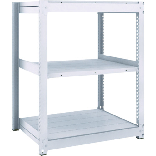 ＴＲＵＳＣＯ TUG型中量棚450kg 単体 1555×626×H1200 3段 1台(TUG450-45L-3) 目安在庫=○