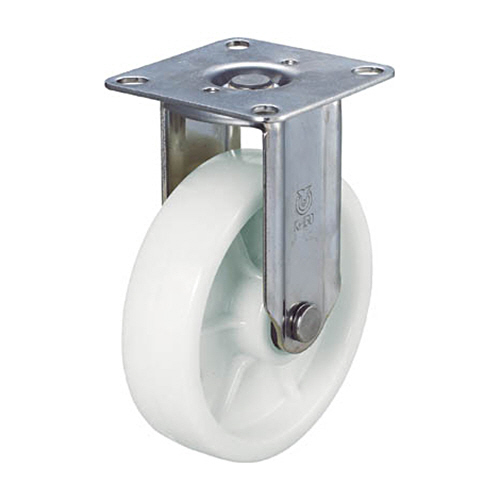 ＴＲＵＳＣＯ ナイロンキャスター ステンレス金具 固定 Φ200 1個(TYSNK200) 目安在庫=○