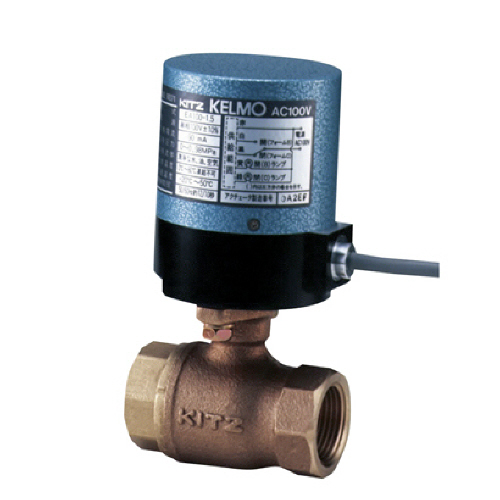 キッツ 小型電動バルブ 1個(EA100-TE15A) 目安在庫=○