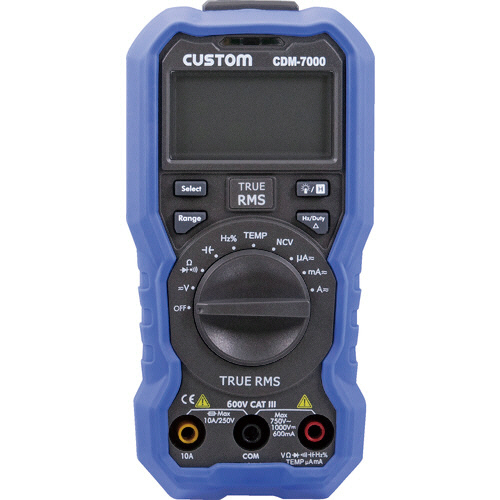 カスタム デジタルマルチメータ 1台(CDM-7000) 取り寄せ商品