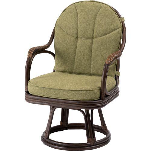 東谷 ラタン回転チェア(NRS-440GR) メーカー在庫品の通販は