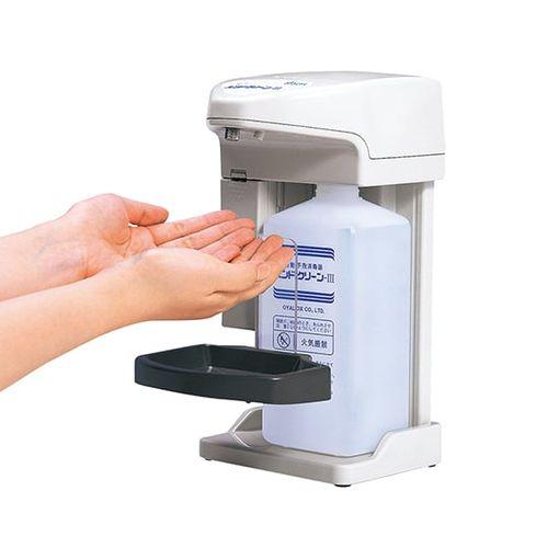 オーヤラックス アルコール手指消毒器 ハンドクリーン&amp;#8546; (1台)(TEK-M4-2) 取り寄せ商品