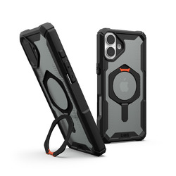 Ｕｒｂａｎ　Ａｒｍｏｒ　Ｇｅａｒ iPhone 16 Plus用 MAGSAFE対応 PLASMA XTE ブラック/オレンジ(UAG-IPH24LB-TXM-B/O) 取り寄せ商品