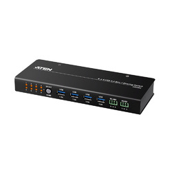 ＡＴＥＮ 8×4ポート USB3.2 Gen1 業務用デバイス共有器(4入力)(US3384I) 取り寄せ商品