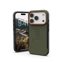 Ｕｒｂａｎ　Ａｒｍｏｒ　Ｇｅａｒ iPhone 17 Pro用 MagSafe対応 CIVILIAN(オリーブ/オレンジ)(UAG-IPH25MA-CMS-O/O) 取り寄せ商品