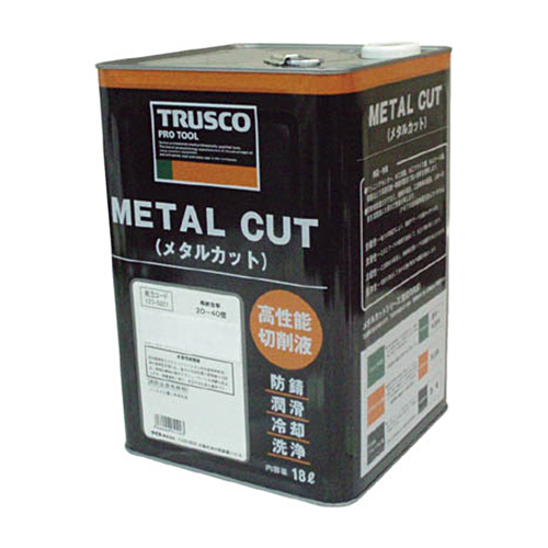 ＴＲＵＳＣＯ メタルカット18Lケミカルソリューション透明型 1缶(MC-80C) 取り寄せ商品 21,369円