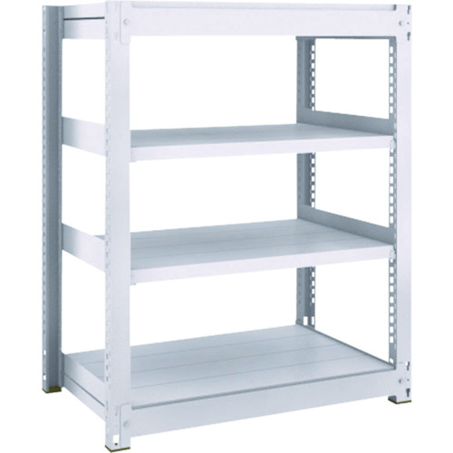 ＴＲＵＳＣＯ TUG型中量棚450kg 単体 955×476×H1200 4段 1台(TUG450-43S-4) 目安在庫=○