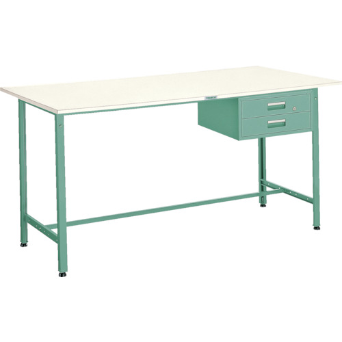 ＴＲＵＳＣＯ HAE型立作業台 900×600×H900 2段引出付 1台(HAE-0960F2) 取り寄せ商品 45,978円