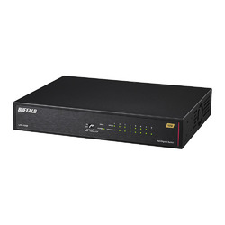 バッファロー LXW-10G8 10GbE 8ポート スイッチングHub 取り寄せ商品
