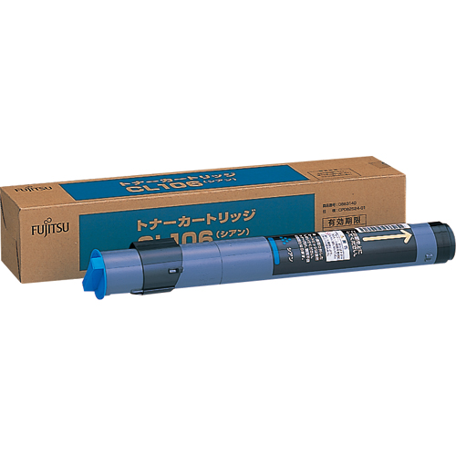 富士通 トナーカートリッジ CL106 シアン 0883140 1個 取り寄せ商品
