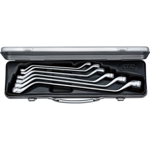 京都機械工具　ＫＴＣ 45°ロングめがねレンチセット[6本組] 1セット(M2506) 取り寄せ商品 14,742円