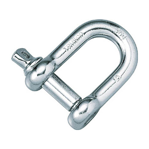 ＴＲＵＳＣＯ ステンレス ネジシャックル 呼び32mm 1個(TNS-32) 取り寄せ商品