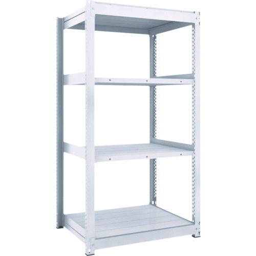 ＴＲＵＳＣＯ TUG型中量棚300kg 単体 955×926×H1800 4段 1台(TUG300-63Z-4) 目安在庫=○