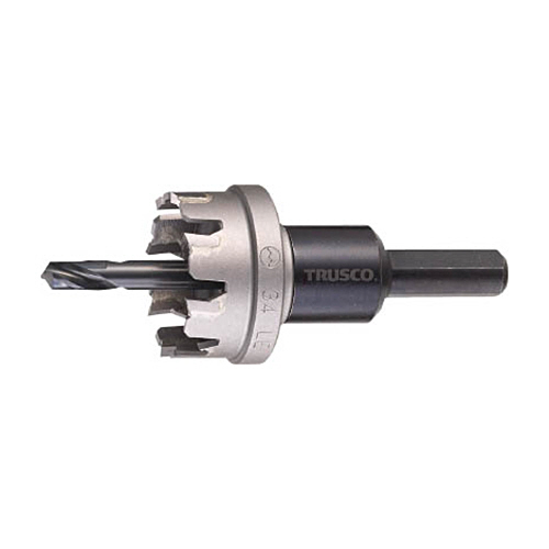 ＴＲＵＳＣＯ 超硬ステンレスホールカッター 刃径64mm 1本(TTG64) 取り寄せ商品 9,592円