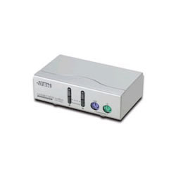ＡＴＥＮ KVMスイッチ 2ポート ケーブル付き(1.2m*2) CS-82A 取り寄せ商品