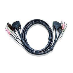 ＡＴＥＮ デュアルリンクDVI-D/USB/オーディオ/1.8m(2L-7D02UD) 取り寄せ商品