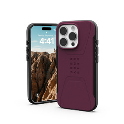 Ｕｒｂａｎ　Ａｒｍｏｒ　Ｇｅａｒ iPhone 16 Pro用 MAGSAFE対応 CIVILIAN ボルドー(UAG-IPH24MA-CMS-BD) 取り寄せ商品