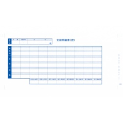 オービックビジネスコンサルタント 袋とじ支給明細書(09-SP6002) メーカー在庫品