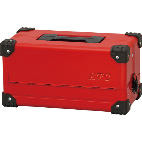 京都機械工具　ＫＴＣ 両開きメタルケース レッド 幅440×奥行233×230mm 1箱(1個)(EK-10AR3) 取り寄せ商品