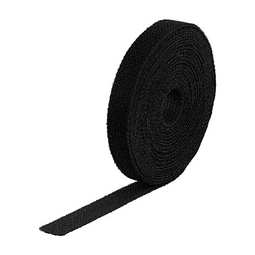 ＴＲＵＳＣＯ マジックバンド 結束テープ(4mm厚) 幅20mm×長さ25m 黒 1巻(MKT-20250-BK) 目安在庫=○