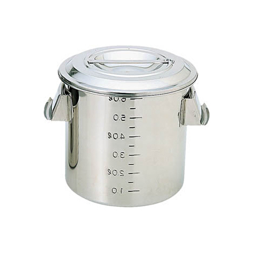 ＴＲＵＳＣＯ ステンレスキッチンポット蓋付 280×280 16L 手付 1個(TSH4628) 目安在庫=○