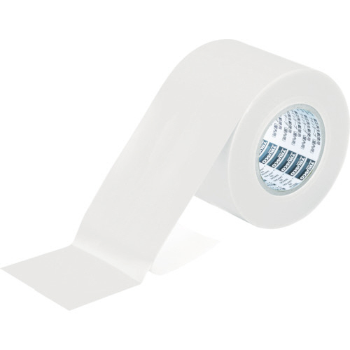 ＴＲＵＳＣＯ ラインテープ 屋内用 幅100mm×長さ50m ホワイト 1巻(TLT-100EAW) 目安在庫=○ 7,818円