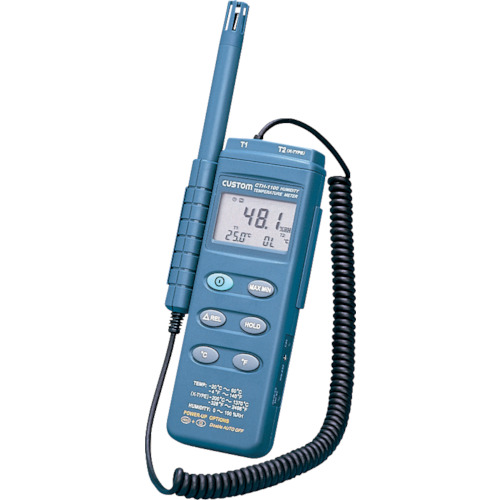 カスタム デジタル温湿度計 1個(CTH-1100) 目安在庫=○