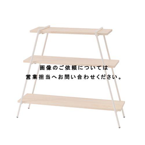 アイアンレッグラック 3段 幅90cm］アイアンレッグラック3段【大型家具