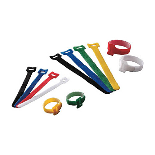 ＴＲＵＳＣＯ マジックケーブルタイ 幅16mm×長さ240mm 黄 1パック (20本)(TRMGT240Y) 目安在庫=○