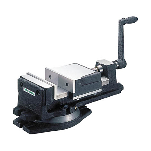 ＴＲＵＳＣＯ K型ミーリングバイス 回転台付き 130mm 1台(KV125) 目安在庫=○