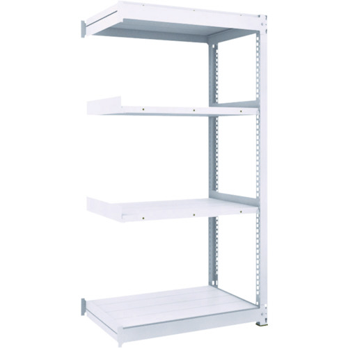 ＴＲＵＳＣＯ TUG型中量棚300kg 連結 900×626×H1800 4段 1台(TUG300-63L-4B) 目安在庫=○