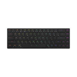 Ｍｉｓｔｅｌ　Ｋｅｙｂｏａｒｄ Barocco Mistel AIRONE RGB BT (US配列/クリッキー)(ML-MD68BT-U-CL/BK) 取り寄せ商品