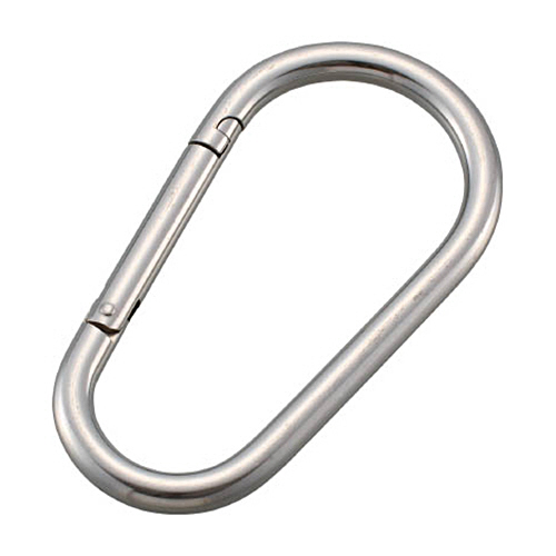 TRUSCO リングキャッチ カラビナジャンボ(環なし) ステンレス製 14mm 1個(TKBJ14A) 目安在庫=○